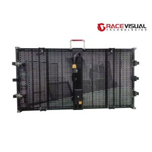 P3.9-7.8mm Transparent Outdoor Rental 7680Hz Refresh Rate 5000nits Brightness
