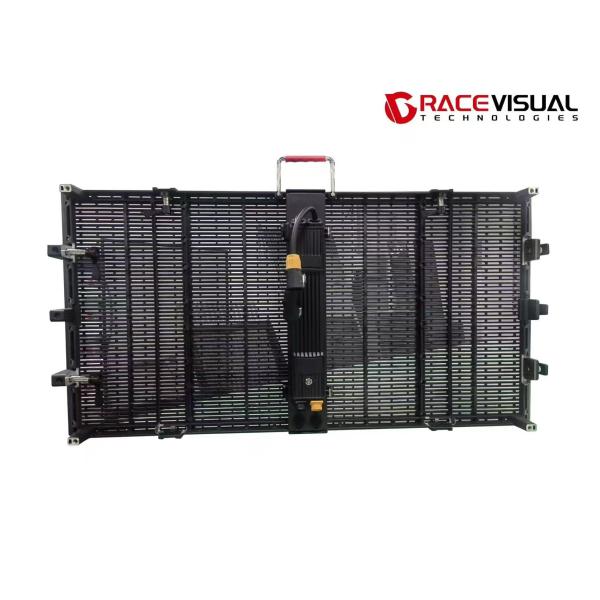 P3.9-7.8mm Transparent Outdoor Rental 7680Hz Refresh Rate 5000nits Brightness