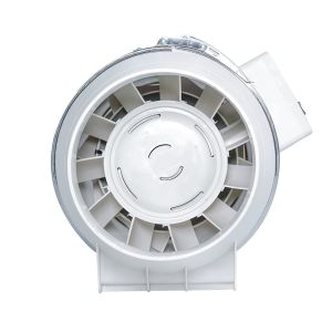 240V 4/5/6inches 100-200mm Silent Mixed Flow Exhaust Inline Duct Fan with OEM