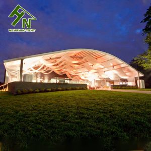 Wholesale Flame Restardant Anchor Span Tent Arcum Shape Aluminum Structure from china suppliers