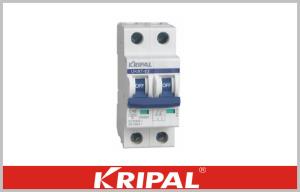 China UKB7 2P Mini Circuit Breaker Automatically Operated Electrical Switch B / C / D Curve on sale