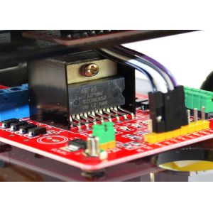 Ultrasonic Obstacle Arduino Smart Robot Car Avoidance Chassis PCB Material