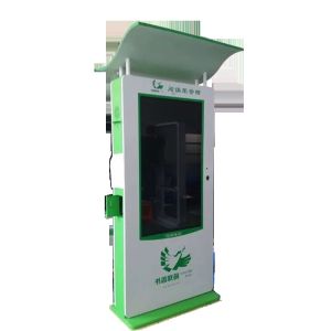 Dual Screen Digital Signage Totem Lcd Advertising Display 1500cd/m2 Brightness