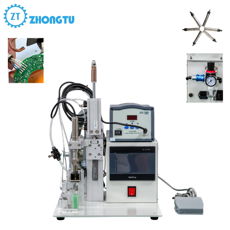 China New Popular Semi Automatic Tin Soldering Machine for PCB Manufacturing and Soldering on sale