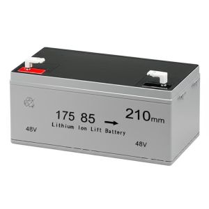 175 85 210mm Lithium Ion Lift Battery 48V Lightweight Compact Power Source for