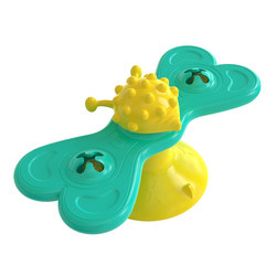 Pet Products Cat Toothbrush Multifunctional Interactive Windmill Catnip Toy