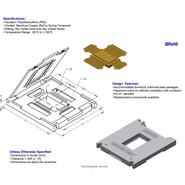 Quad Flat Pack - Carrier and Contactor 8500-65mm-52ATM Take Your Business to the Next Level with Contactor and Durable