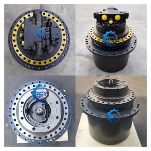 SK200-8 Travel Device GP GM38VB Hydraulic Travel Motor YN15V00037F1 YN15V00037F2