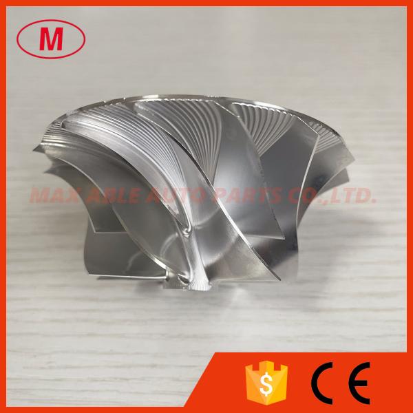 TD07S forward 53.91/78.00mm 7+7 blades high performance turbo milling /aluminum 2618/billet compressor wheel