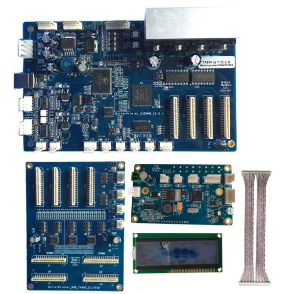 Printer Board TX800 Double Head UV Flatbed Printer Crystal Label Wall Printer PVC Metal Printing Machine Inkjet Board