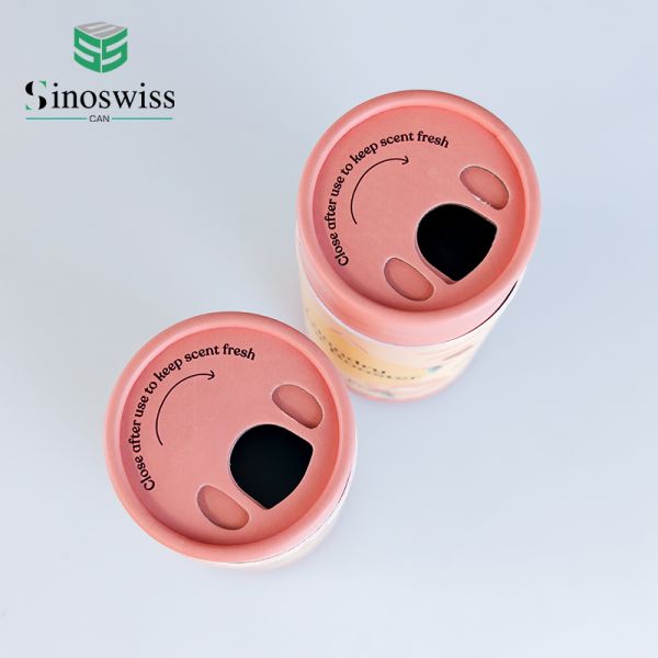 Laundry Beads Packaging Cylindrical Paper Tubes Custom Printing 100% Biodegradable