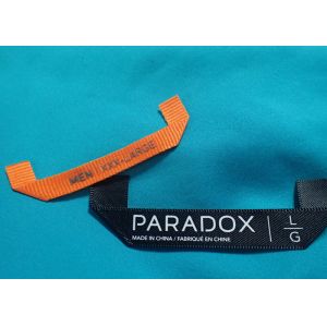 Garment Woven Tags Custom Screen Printed Canvas Labels Custom Clothing Patches