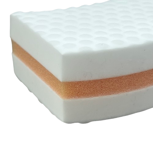 Durable 3-Layer Interlayer Cleaning Sponge - Reusable & Fireproof