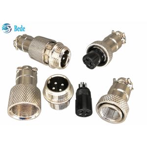 M16 Cable To Cable Docking Connectors 2~10 Pin 4~7A 200V