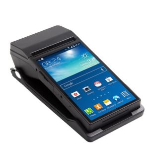 7.4V Battery BT Handheld POS Payment Terminal with 80mm Thermal and Label