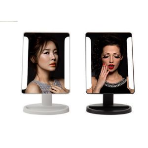 High Definition Makeup Mirror 180° Rotation LED Magnifying Mirror With Touch
