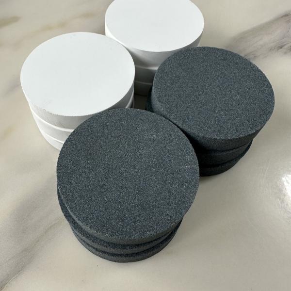 Quality 2-6mm Microporous Ceramic Foam Filter Nanoparticle Breathable Sucker Plate for sale