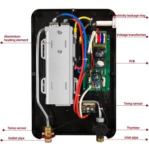 Instant Electric Tankless Hot Water Heater 8000W / 8500W Inductive Water Heater