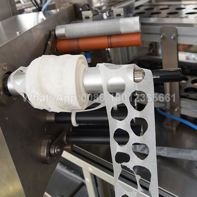 Two Lanes Nespresso Coffee Capsule Filling And Sealing Machine