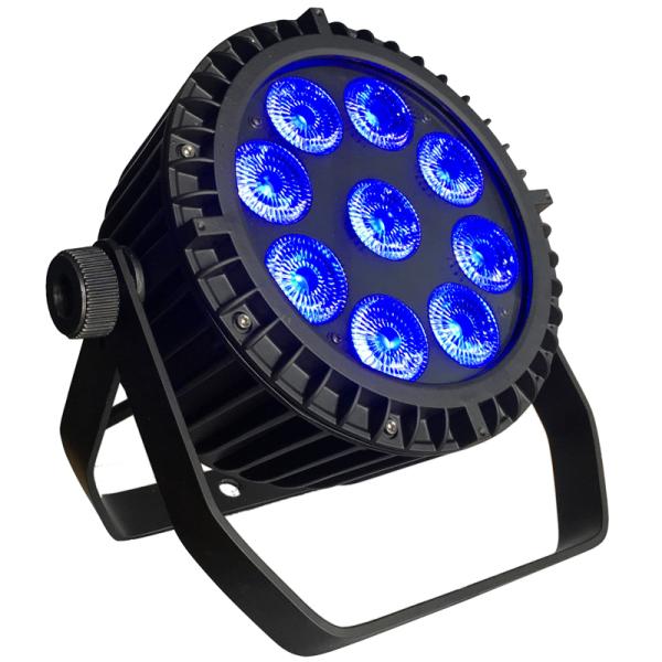 9*12W RGBW 4in1 Flat Par LED Lights Wedding Event Light 60000 Hours