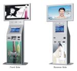 Dual Screen Multi Function Kiosk For Self Ordering With POS Terminal Payment