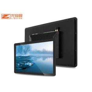 Self Service LCD Touch Screen Interactive Whiteboard Black Shell Colour