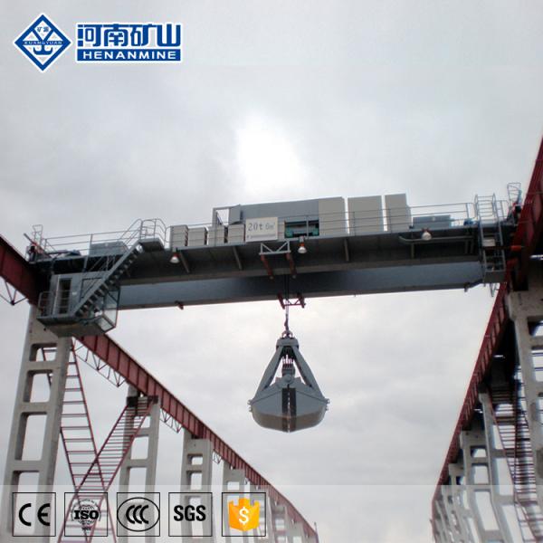 QZ Type 5t 10t 15t 20t Double Overhead Grab Crane with CE Certificate