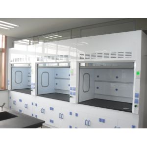 Floor Mounted Walk Lab Fume Cupboard Custom Made Microprocessor Control System