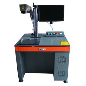 Desktop CO2 Laser Marking Engraving Machine With Small Format Protective Shell