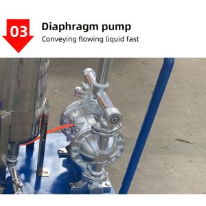 Convenient Semi Automatic 5 Gallon Paint Bucket Filling Machine for Plastic