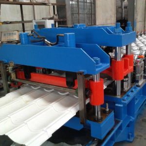 PLC Control Corrugated Roof Panel Roll Forming Machine For Thick 0.25 - 3mm