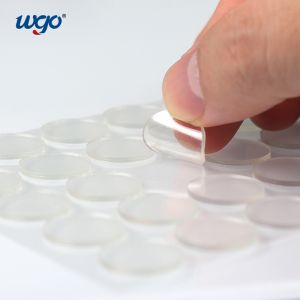 Adhesive Restickable Double Sided Tape Dot Clear Squares Mounting