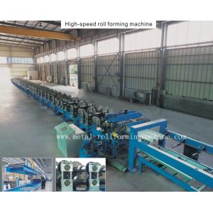 Wholesale 22 Stations Blue Metal Deck Forming Machine 27.5KW , Automatic Forming Machine from china suppliers