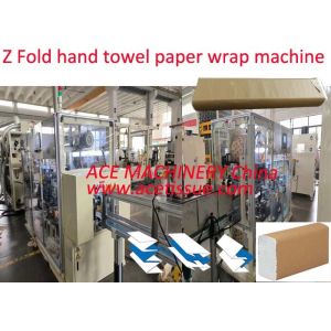 Wholesale Automatic Interfolded Paper Towel Packaging Machine with paper sleeve wrap from china suppliers