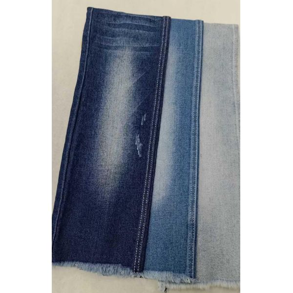 10oz Medium elastic Dark indigo right twill with full width 180cm construction 8*10/40+75 Denim fabric JSD3078 for jeans