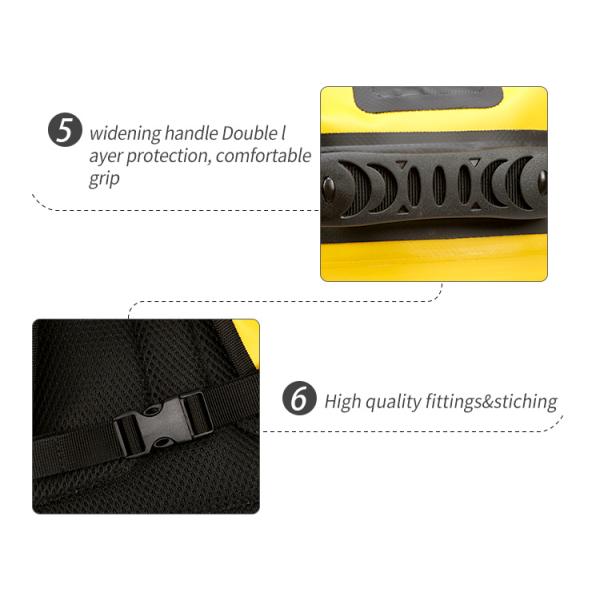 500D PVC Triathlon Transition Backpack