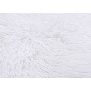 100% polyester white color anti-slip fur area rugs and fur carpets