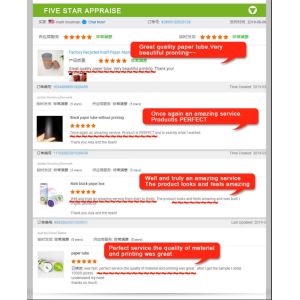 Custom Round Kraft Paper Cans Packaging For Nuts , Cookies