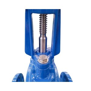 Pn10 PN16 Din F4 Nrs Resilient Seated Gate Valve BS5163 With Flanged Ends