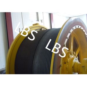 Single Drum Electric Winch Machine 45kn 50kn Rated Load For Hoist And Marine