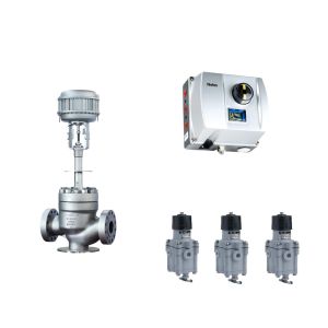Chinese Pneumatic Control Valve with Neles ND9000 Intelligent Valve Positioner