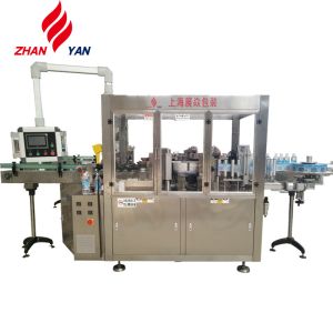 220V 380V Automatic Sticker Applicator Machine , Bottle Labeling Equipment