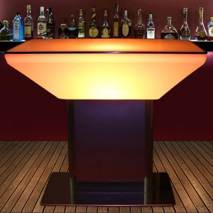 Wholesale Rechargeable plastic led bar table from china suppliers