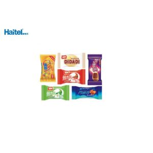 Stainless Steel Toffee Candy Wrapping Machine , Gum Cutting Machine HTL-D808