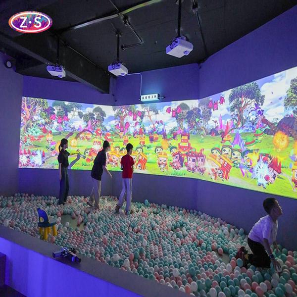 Exhibition Halls Interactive Wall Games Multi Channel Fusion Interactive Wall