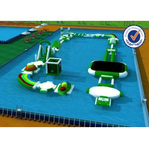 Wholesale Customized Inflatable Water Parks , 0.9mm PVC Water Playground Equipment from china suppliers