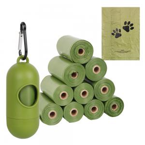 Wholesale HDPE EPI 23x33cm Thick 0.015mm Biodegradable Poop Bags For Small Dogs from china suppliers