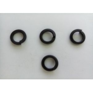 Black Oxide Iron Hardware Flat Washers M8 High Precision With Safety Ring
