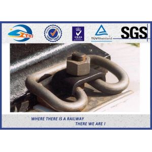 Russian Customized Elastic Rail Clips Steel Plain in Track System