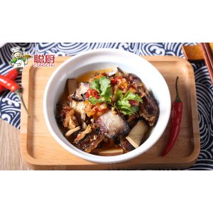 China Chinese Flavor Prepared Meals For One Person Mixed Steamed Cured Meat 130g on sale